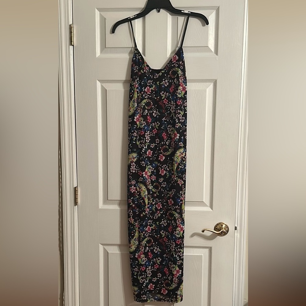 NWOT AFRM Amina mesh dress